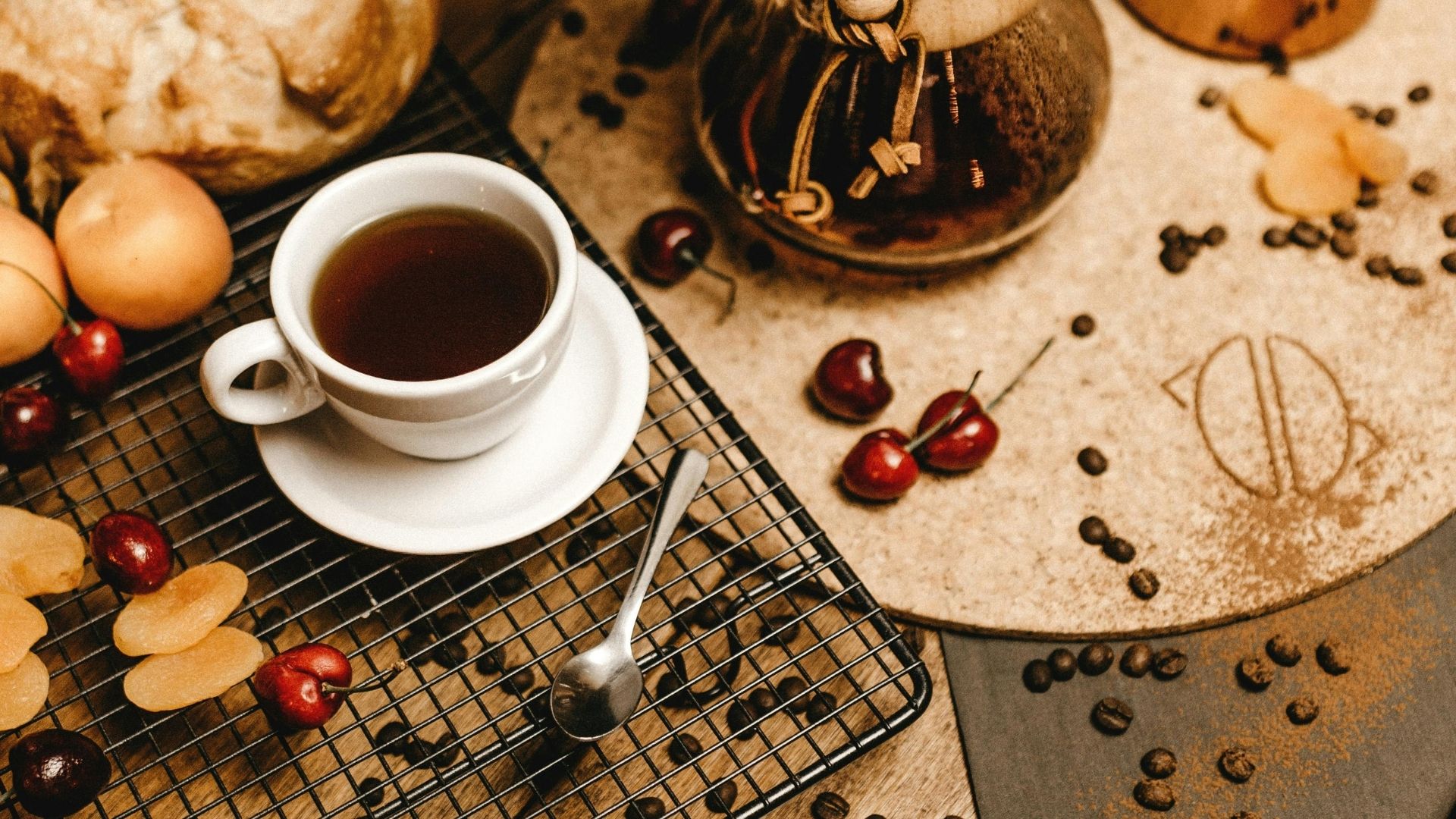 Café Vitta: grãos de café em destaque